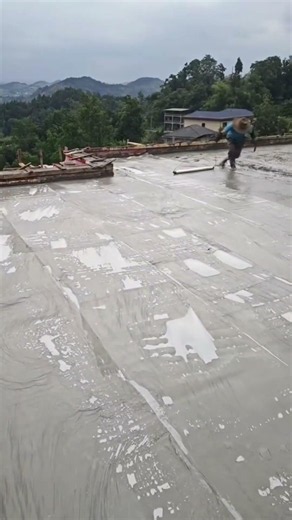 🏗️🔧 Professional Concrete Roof Leveling and Surface Finishing