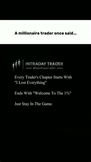 “Educational trading content. Subscribe if you want to learn, not gamble.”
