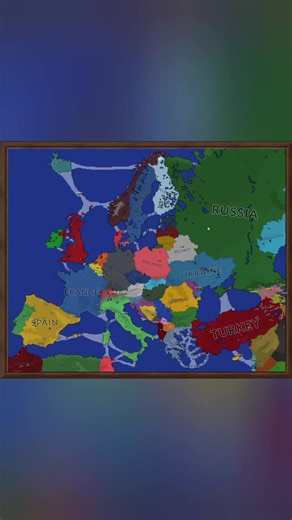 European Battle Royale in Ages of Conflict #agesofconflict #mapping #simulation #fyp