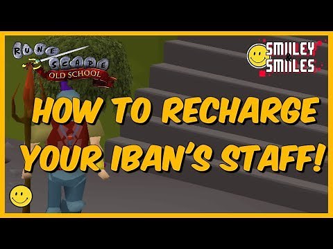 How to recharge your Iban's Staff! | OSRS Guide!