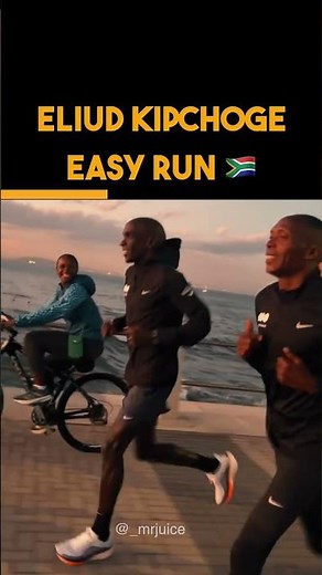 Eliud Kipchoge training | Cape Town Marathon