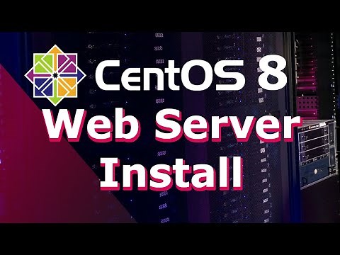 Web Server Install on CentOS 8 Linux and Firewall Use | (Linux Beginners Guide)