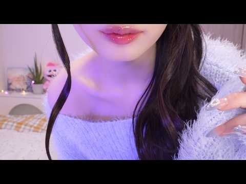 ASMR Whispering While I Gently Touch Your Face Until You Fall Asleep 😴