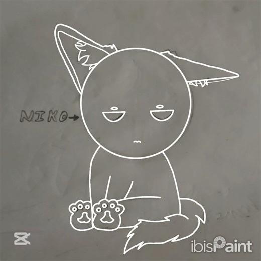 Niko my very first drawing of a wolf pup hope you all will like him :]