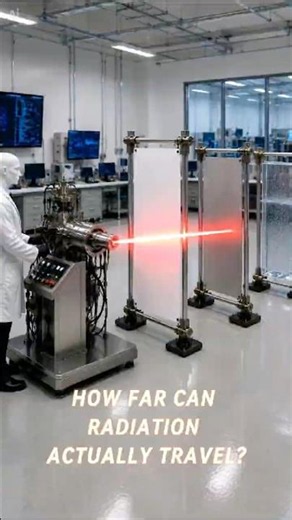 How Far Can Radiation Actually Travel? ☢️