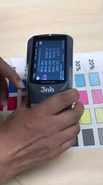 YD5010 spectrodensitometer simple operation video