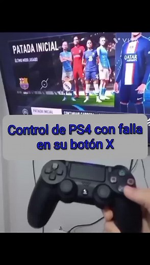 Soluciones para el botón X del control PS4 que no funciona