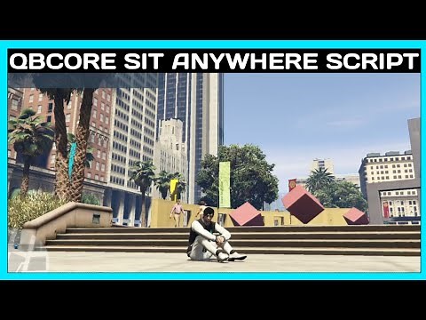 QBCORE SIT ANYWHERE *FREE* | FiveM Roleplay Scripts | FiveM Tutorial 2024 | MJ DEVELOPMENT