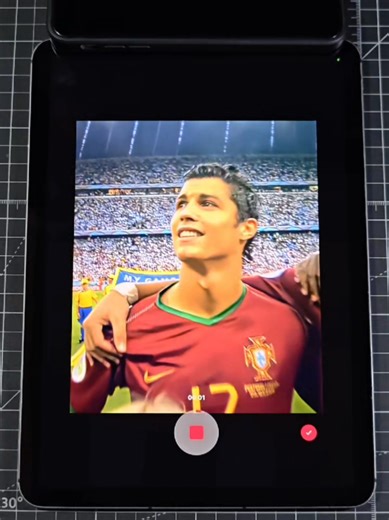 Young Ronaldo's Iconic Step Over Technique