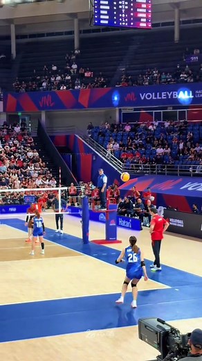 Miku Akimoto Service Ace vs Dominican Republic — Japan Volleyball Highlight