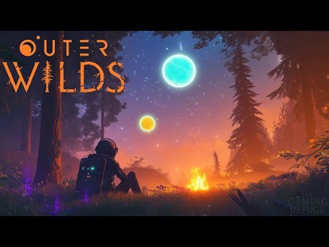 Cosmic Forest Night 🌌 | Outer Wilds Relaxing Music & Ambience