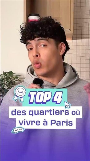 TOP 4 NEIGHBORHOODS to live in PARIS 🥖🇫🇷