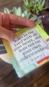 Pocket Prayer Quilt - Proverbs 3:5 - Prayer Quilt - Wooden Cross - Bible Verse - Religious Gift - Baptism Gift - Communion Gift - Etsy