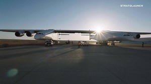 1.1M views · 1.7K reactions | This 385-foot dual-fuselage beast brings rockets to the edge of space, and is the world's largest plane by width. They call it Stratolaunch: https://wired.trib.al/XS7olOH | WIRED | Facebook