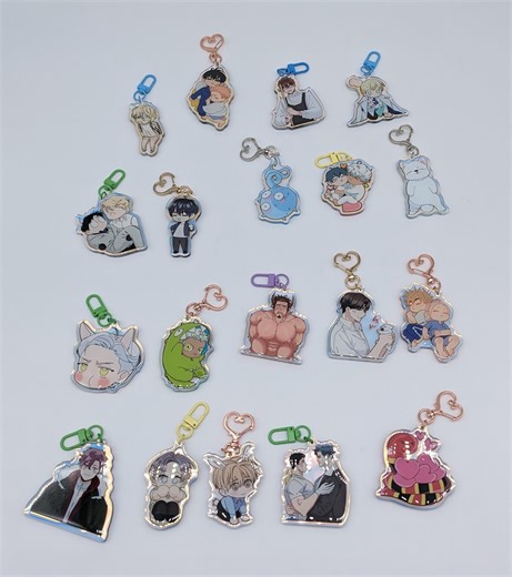 BL / Yaoi / Manhwa Keychains! - Etsy