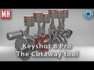 Brand NEW Keyshot 8 PRO : The Cutaway tool