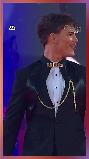 Faloon Larraguibel desfiló en la Gala de Viña junto a su pareja Raimundo Cerda