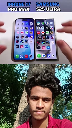 iPhone 17 Pro Max and Samsung S25 Ultra go head-to-head in a real-world speed