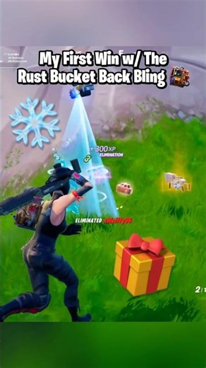 First Win with the Rust Bucket in Fortnite OG Season 7! 🎁