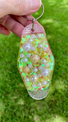 Enchanted Forest Junk Keychain: Retro Motel Keychain - Etsy