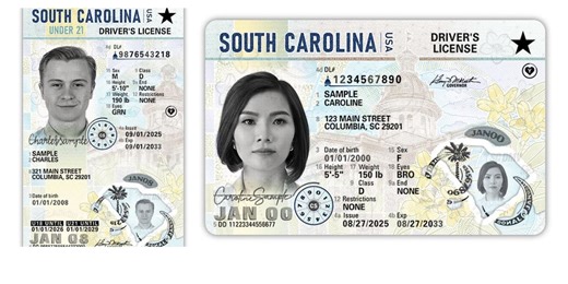 South Carolina driver’s licenses to get a new look, other changes