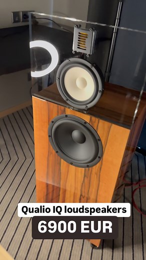 Audiophiles.eu on Instagram: "Qualio IQ loudspeakers om Fosi amplifiers #loudspeaker #hifi #highendsudio #audiophile"