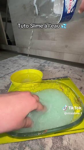 Tuto Slime à l’eau pour DIY amusant