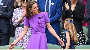 Princess Kate beams as she hands trophy to Wimbledon winner