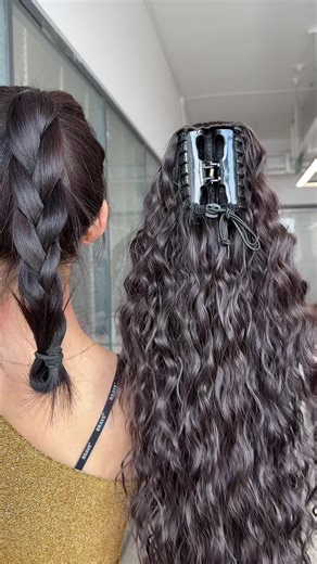 Natural Ponytail Hairstyles for Curly Hair