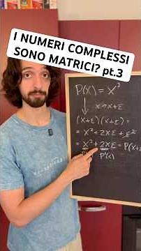 I Numeri Complessi sono Matrici? - PARTE 3 (I Numeri Duali)