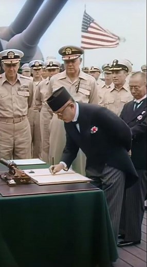 Japan Surrenders 1945 – The War Ends #WWII #Surrender #History
