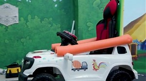 Customized toy cars give mobility, joy to children with disabilities