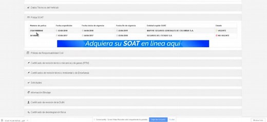Runt descargar SOAT: verificar, consultar y más【 2025 】