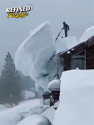 Watch unstoppable machines conquer massive snowdrifts — pure winter power in motion! 💪❄️ #snowplow #snowremoval #heavymachines #extremeweather #winterstorm | Refined Realms