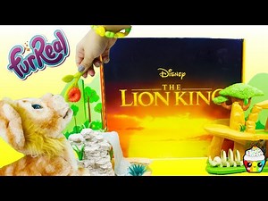 Disney's The Lion King FURREAL Mighty Roar Simba Interactive Plush Toy   Disney Doorables - Videos For Kids