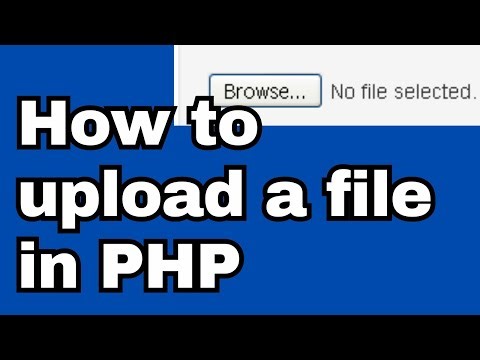 #08 How to Upload a File in PHP | PHP Tutorial for Beginners