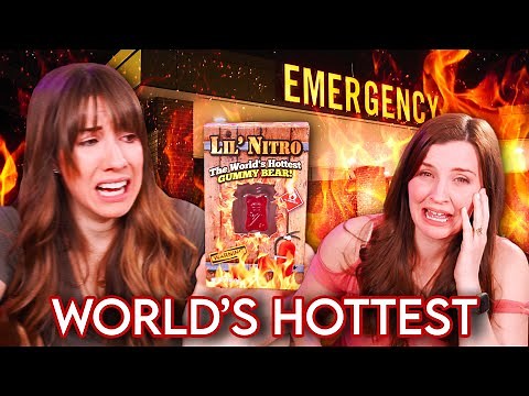 Sent to the ER After Eating the WORLD'S HOTTEST Gummy Bear - GONE WRONG!💀