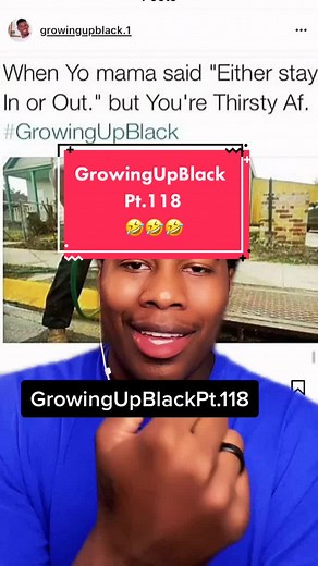 GrowingUpBlackPt.118🤣😂🤣 #datboyheard #memes #tiktokmemes #foryou #mrgrowingupblack #growingupblack #viral #funnymemes