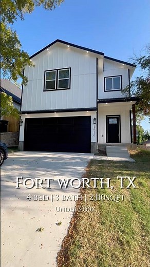 WOW!! UNDER 350k | NEW BUILD | Fort Worth, TX ✨
