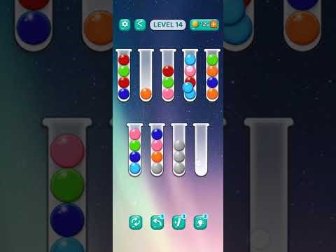 Ball Sort Puzzle Level 11- 15 Walkthrough Solution
