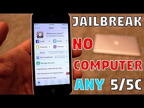 How to jailbreak ANY iPhone 5 or 5c! NO COMPUTER (iOS 10.3.3)
