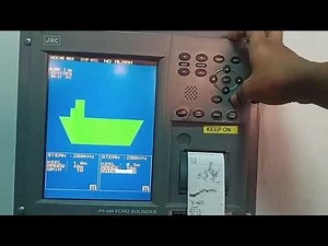 JRC ECHOSOUNDER (JFE-680)