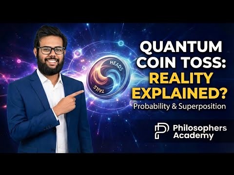 Quantum Coin Toss : Probability and Superposition Principle ! Question Everything ! Think Deeply !!