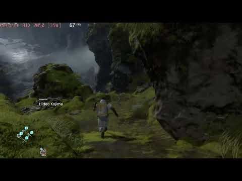 🎮 NVIDIA GeForce RTX 2050 [Laptop, 35W] - Death Stranding gameplay benchmarks (1080p)