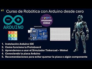 Curso de Robótica con Arduino desde Cero #1