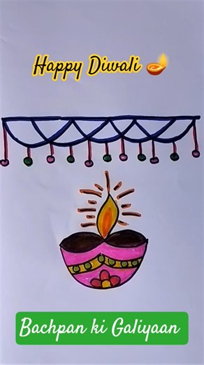 Happy Diwali| step by step guide|#drawing #shorts #ytshorts #drawingideas #drawingtutorials #numbers