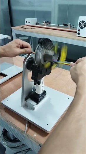 desktop cable wrapping machine for wire harness with 25mm diameter