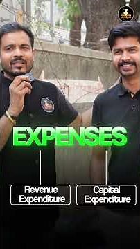 Expenditure in Accounting Explained | Capital vs Revenue Expenditure in Simple Words