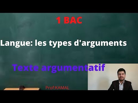 #1bac_français les types d'arguments