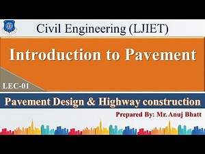 Lec-01_Introduction to Pavement | PDHC | Civil Engineering